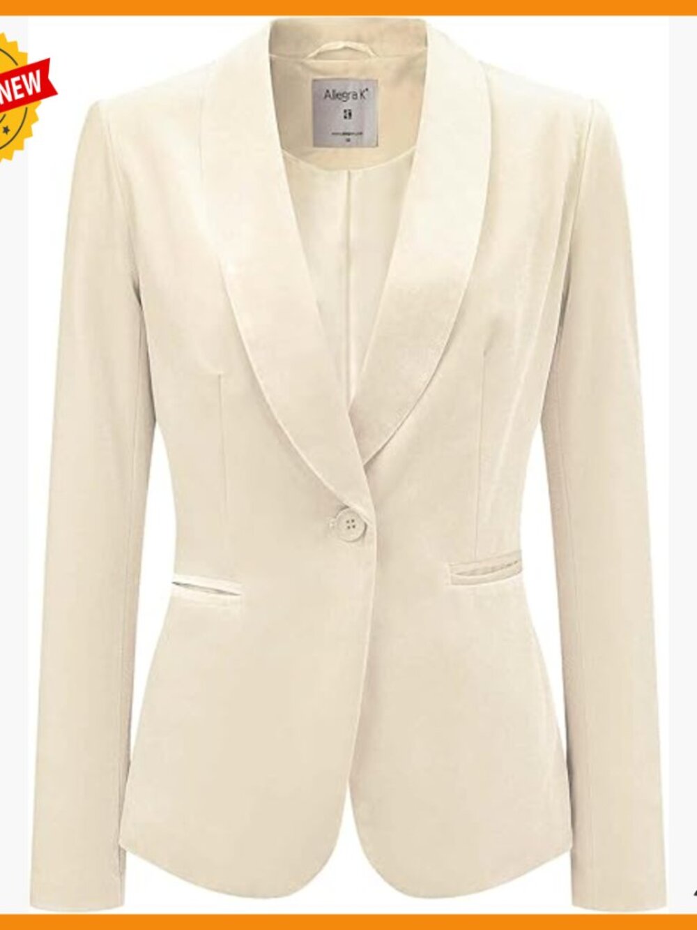 Velvet Blazer Shawl Collar Office Coat Regular Fit Lined